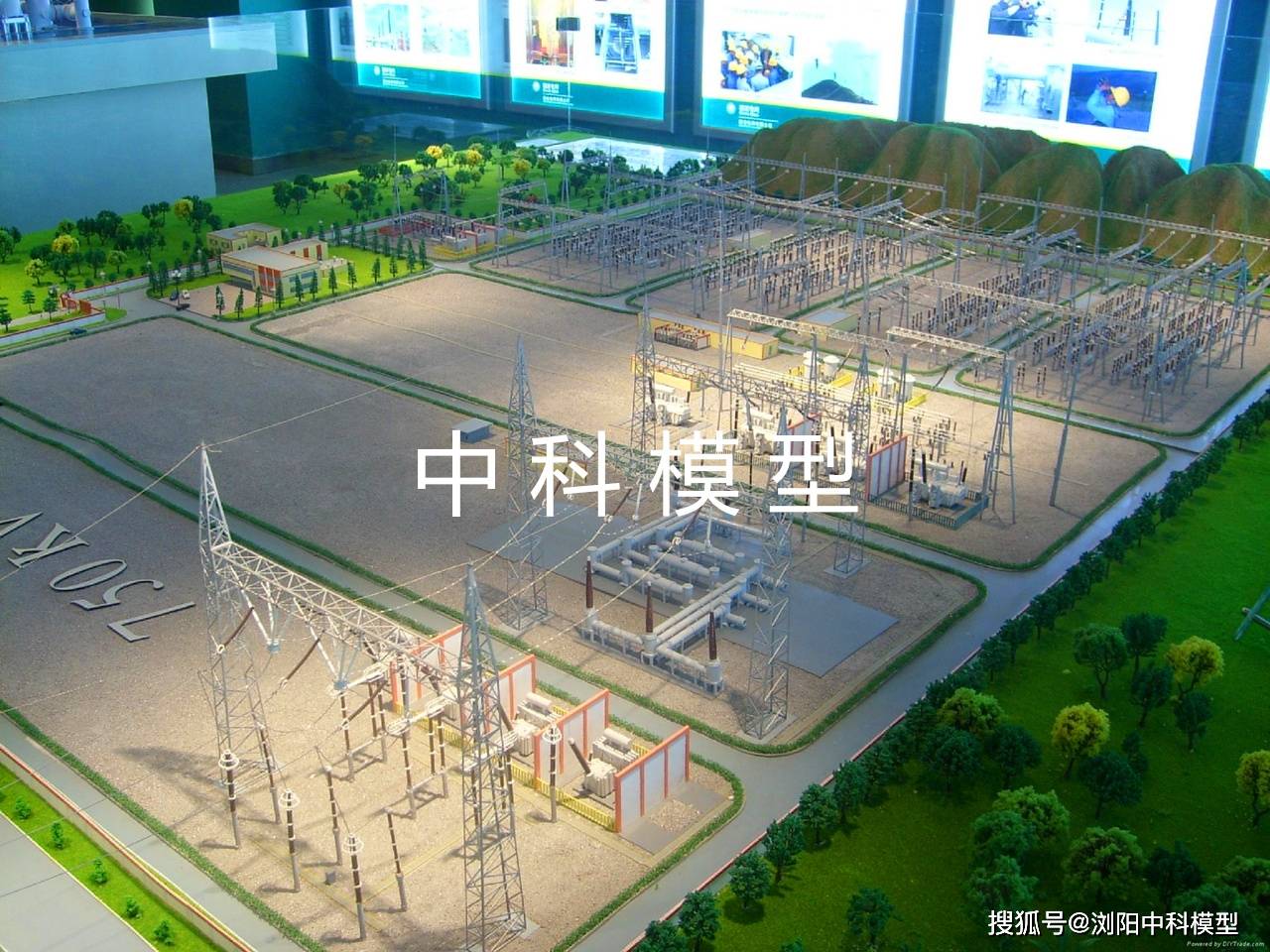 变压器模型，电力电网模型，电力系统模型，输变电模型，变电站模型