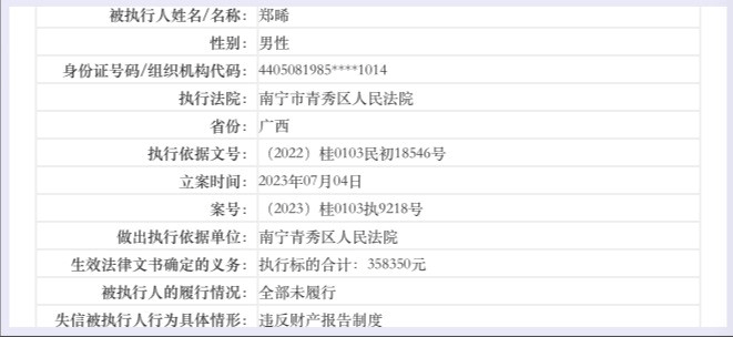一证券从业人员，品行不端被警告