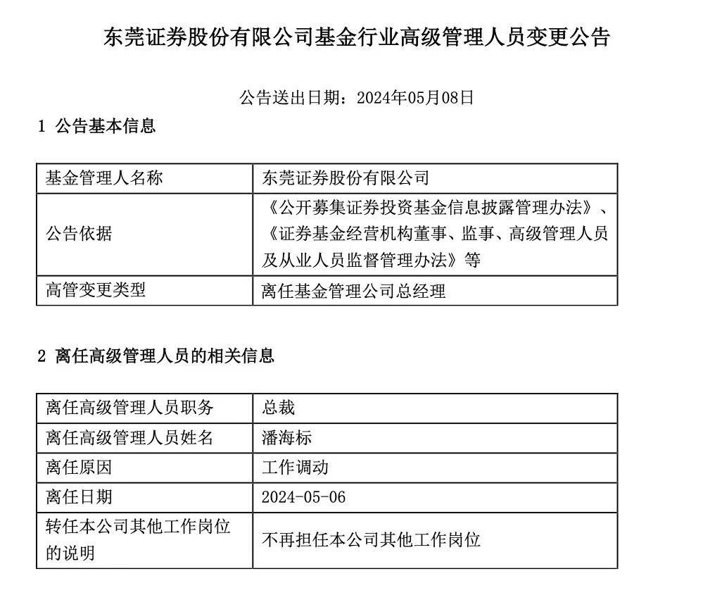 又一证券公司总裁离任！